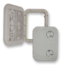 [10265] INDUSTRIAL Access Hatch, Grey, 358x600mm image