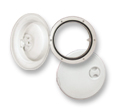 [10266] INDUSTRIAL Inspection Hatch int. Ø 201mm White image
