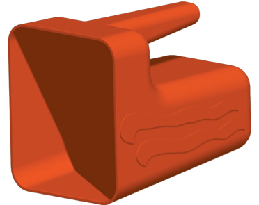[11919] Bailer for water removing, 2,5lt, 158x128x215mm, orange image