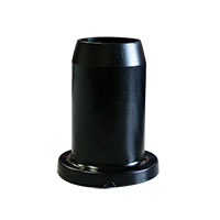 [16543] Oar Collar, Plastic, Int.ø32mmxH80mm, Black image