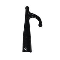 [16590] Hook Plastic, Female, w/1 ends, Ø30mm, Black image