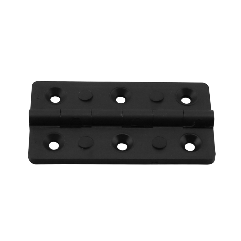 [16674] Hinge Polyamide, Rectangular 40x75x3.5mm, Black image