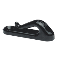 [16679] Hook Spinnaker Small, Max Rope Ø6mm,L.55mm Black image