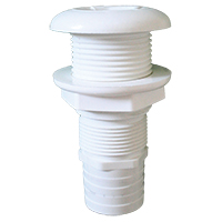 [16710] Thru-Hull EasyMount 1 1/2'', f/Hose Ø38mm -1 1/4''Wh image