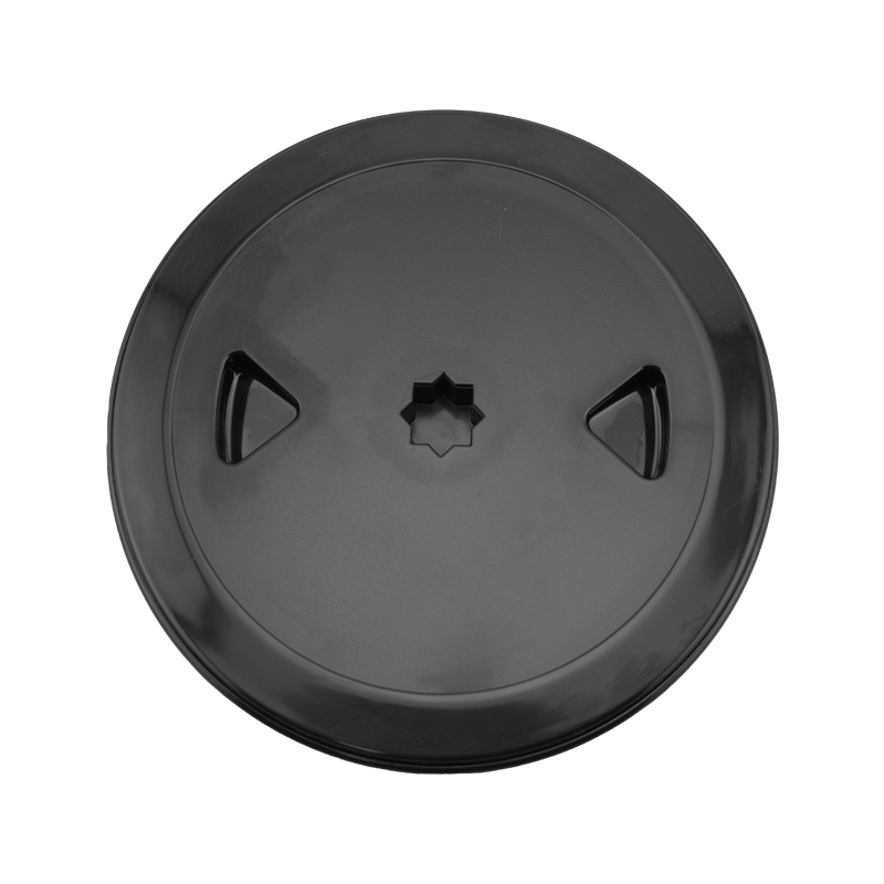 [190025] Inspection Hatches with easy Removable Lid , Int.Ø100mm, ISO, Black image