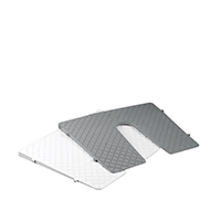 [195136] Transom Pad Tilted, 450x360mm, White image