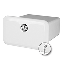 [195555] Storage Hatch for Gen. Use, w/Lock, 174x292x250mm, White image
