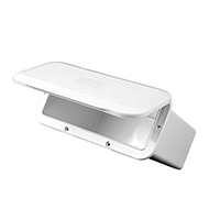 [196376] Utility Storage Hatch, w/Lid, 104x235x165mm, White image