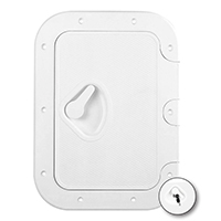 [196569] CLASSIC Hatch w/Lock, White, 275x375mm image