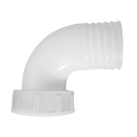 [197061] Thru-Hull 2'' Elbow 90º Fem Conn. f/Hose Ø50mm, White image