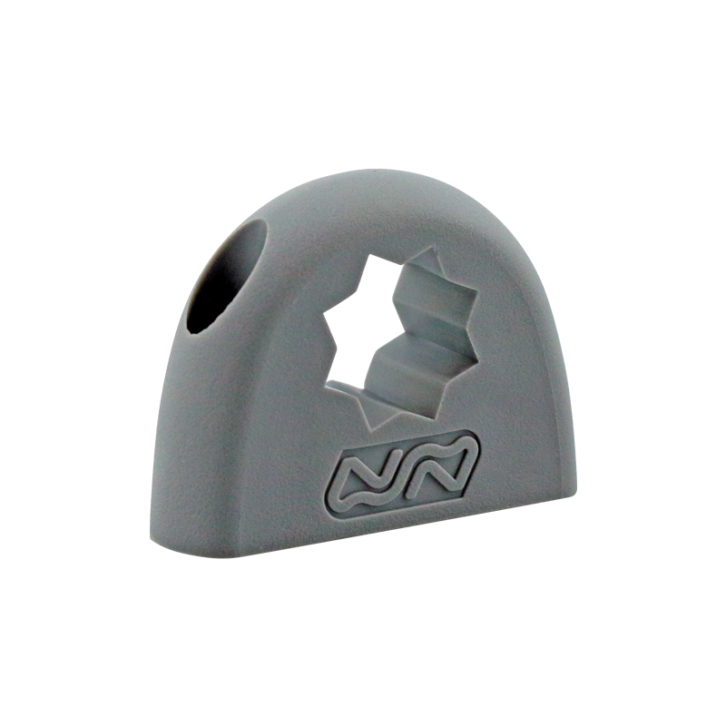 [198210] Winch Handle Holder, Side Mounted, Glass Reinforced Nylon, L.60mm, W.19mm, H.45mm, Grey image