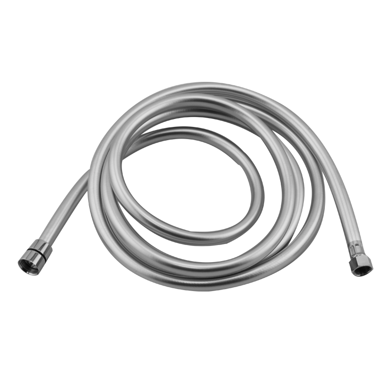 [198263] Shower Hose Braid, 1,5m, 1/2''-3/8'' threads, Ø13mm, Silver-Grey image