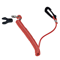 [28139] Set KillSwitch Key w/Coil Lanyard for Tohatsu Eng. image