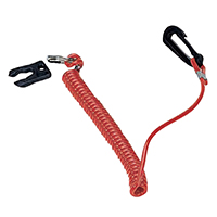 [28140] Set KillSwitch Key w/Coil Lanyard f/Honda/Omc Eng. image