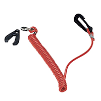 [28141] Set KILL Switch Key w/Coil Lanyard for Yamaha Eng. image