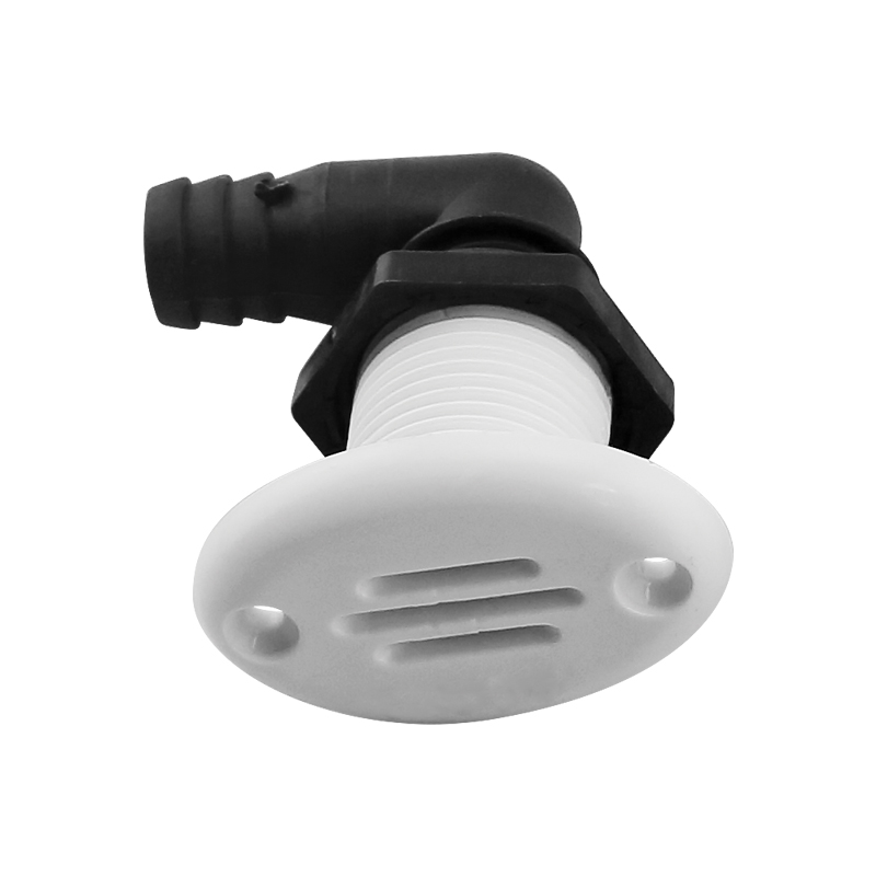 [31517] Ventilator for Tank Elbow 90°, Oval,Ø16mm Hose, White image
