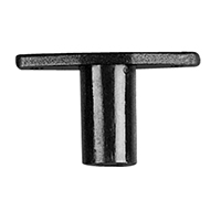 [43107] Bottom Socket for Bimini Tops, White image