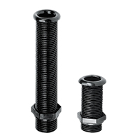 [195527] Thru-Hull Threaded,w/Stand.Flange,3/4'',Int.Ø15mm,L153mm,White image