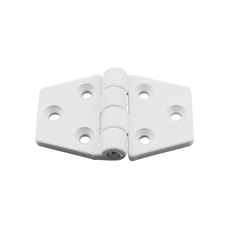 [43646] Hinge Polyamide,Hexagonal, 63x40x4.5mm, White image