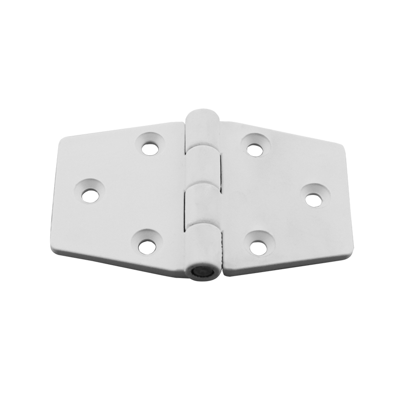 [43652] Hinge Polyamide, Hexagonal, 95x60x4.5mm, White image