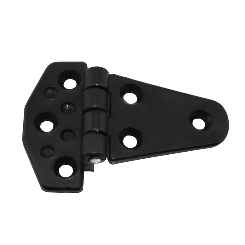 [43659] Hinge Polyamide, Offset, 85x60x4.5mm, Black image