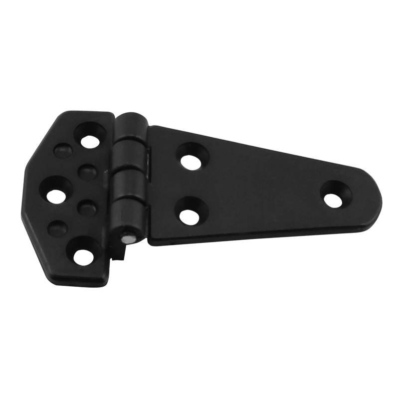 [43662] Hinge Polyamide, Offset, 104x60x4.5mm, Black image