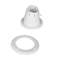[43754] Cable Boot Adjustable w/Screwed Ring, Ø105mm, cut-out Ø85mm White image