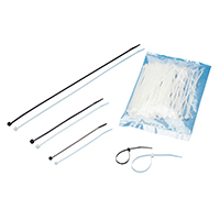 [43815] Plastic Ties, 140x3,6mm, Max D28mm, 100 pcs, White image