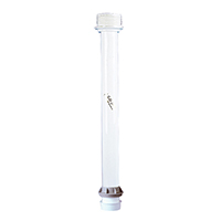 [44048] Table Pedestal, Fixed, Aluminium, Ø60x610mm, White image