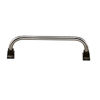 [44213] Footrest Ø22mm, Stainless Steel, 440x120mm image