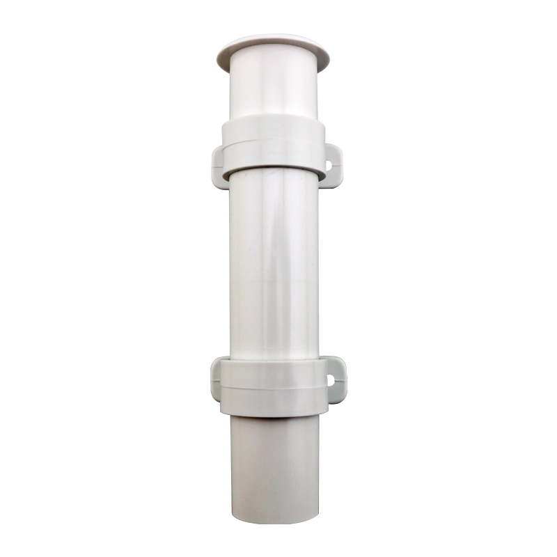 [44501] Rod Holder, Plastic, SideMount, Ø40mm H.225mm, White image