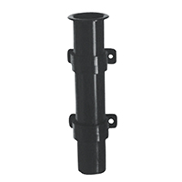 [44502] Rod Holder, Plastic, SideMount, Ø40mm H.225mm, Black image