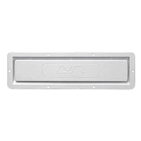 [44547] Ventilator w/Water Outlet, 420x120mm, White image