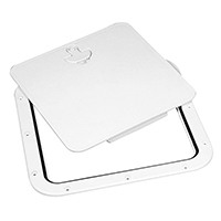 [45175] Inspection Hatch w/Removable Cover, White, 380x380mm image