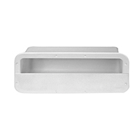 [45344] Util. Stor. Case, 1/2 Open, Rect.170x420mm, White image