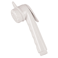 [47083] Shower Head, ABS, Long, 1/2'' Thread, w/o Hose, White image