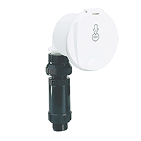 [47812] Case w/Fr.Water Inlet, w/Lid, Straight Conn. White image
