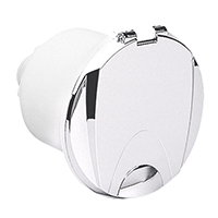 [47816] Case w/Sea Water Outlet, w/Lid, Straight Conn. White image