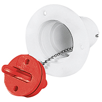 [35011] Plastic Deck Filler Ø38mm for Fuel, White image