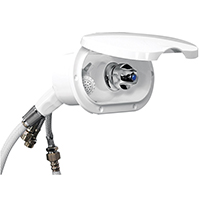 [54601] Case w/Wh.Shower, Cold Wat.Tap, 3m Hose, w/Lid, White image