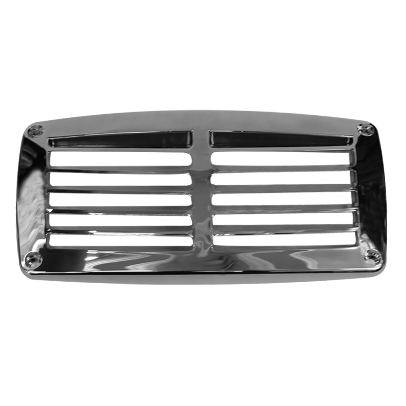 [70234] EVO Ventilation Shaft Grilles Cover, 185x92,5x16mm, Chrome image
