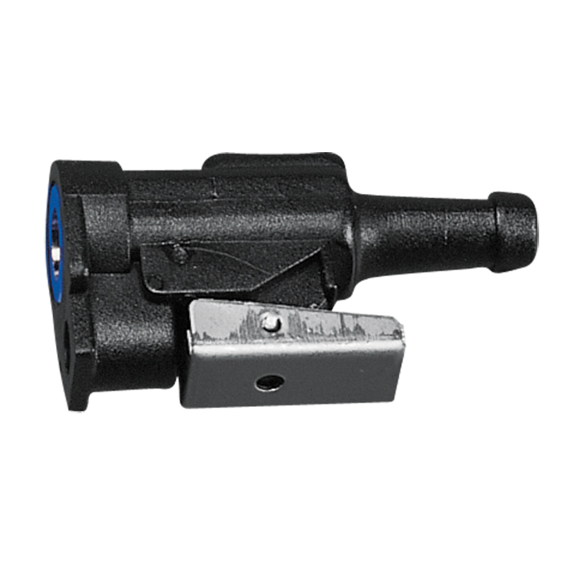 Seachoice Fuel Line Tank Connector For Mercury Mariner Outboard - 3/8" Hose, Plastic - 20561 20581