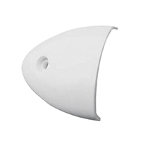 White Clam Shell Ventilation Cover Boat Yacht Caravan Motor Home Vent New N64 