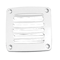 Grille d'aération carrée avec manchon Ø60 mm - NUOVA RADE