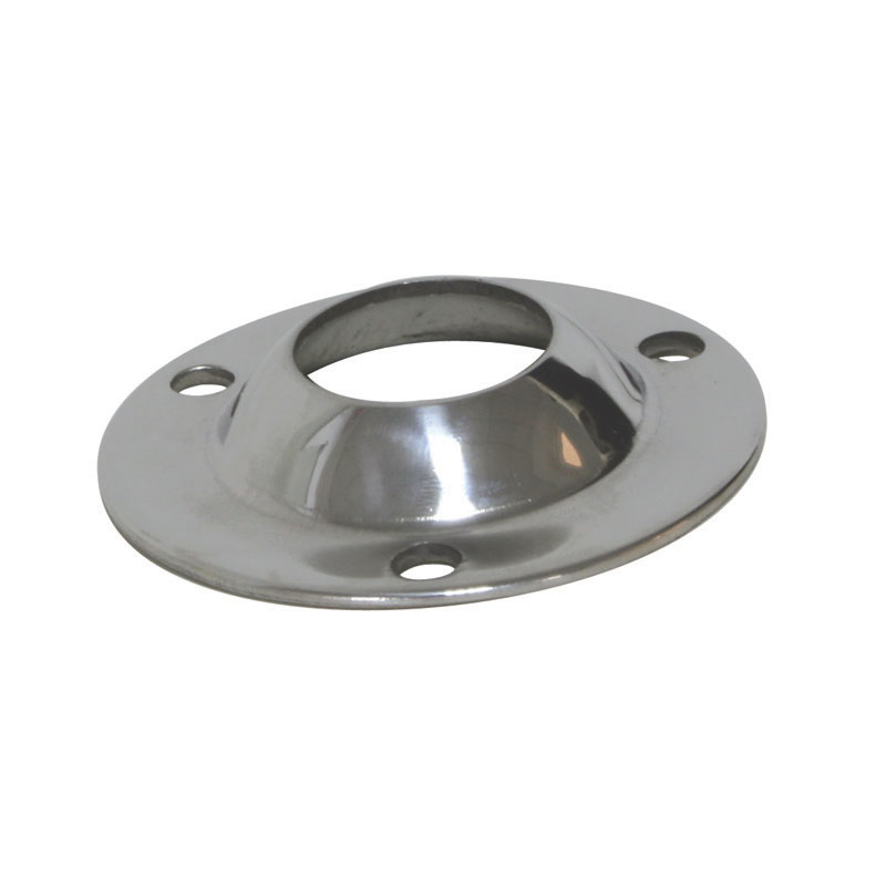 Round base 90o, AISI 316, Base Diam. 54mm