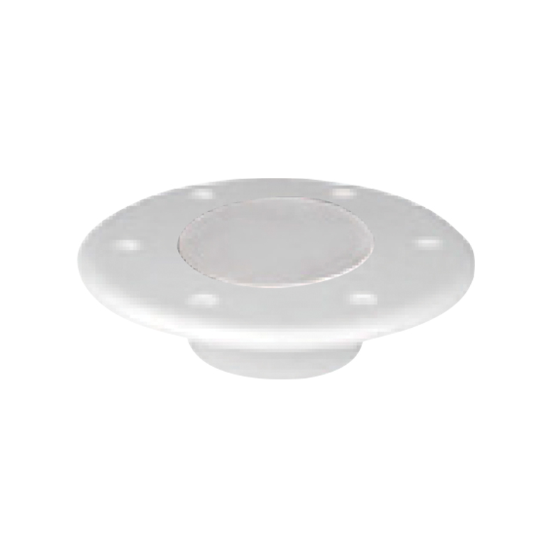 Table Bottom Plate, Flushmount, White