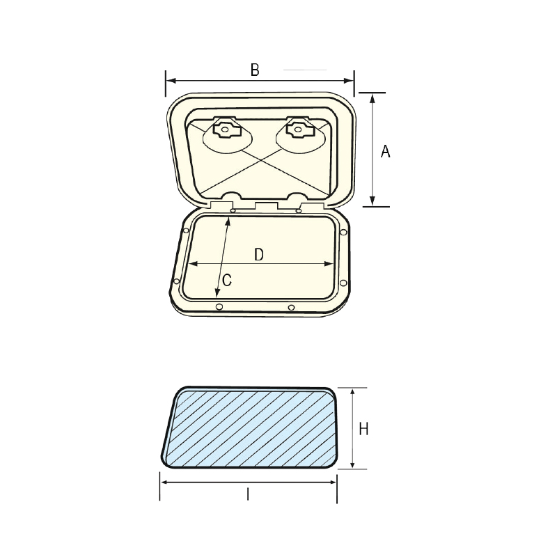 KROME Deck Hatches