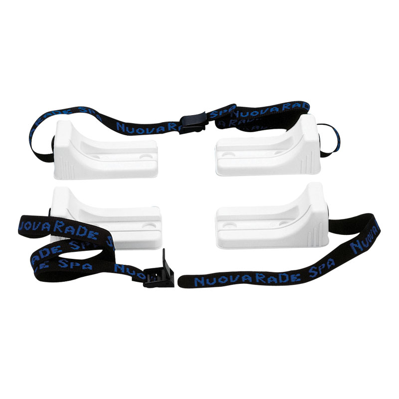 Universal Bracket with holding straps for tanks and liferafts