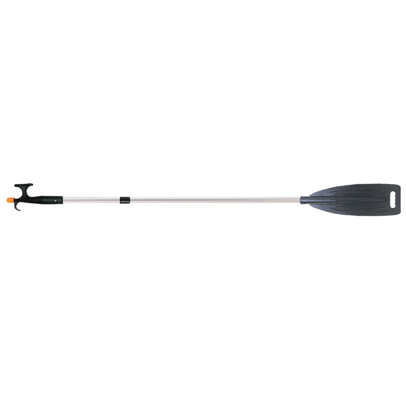 Telescopic multi-user paddle with hook