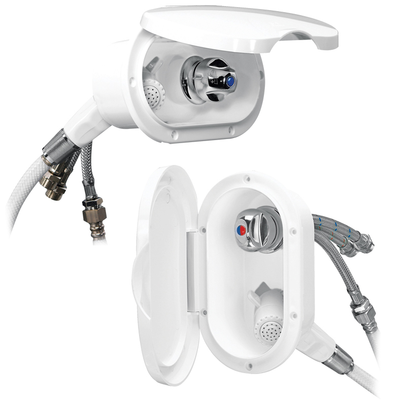 Cases with Shower & Water Tap with Lid